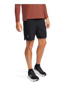 ON PERFORMANCE HYBRID SHORT black