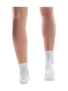 ON Performance Run Mid Laufsocken White | Glacier | L