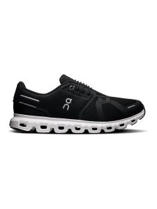 ON Cloud 6 Herren Freizeit Schuhe Black | White
