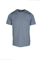 NEW BALANCE Heathertech T-Shirt Herren athletic grey heather