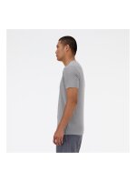 NEW BALANCE Heathertech T-Shirt Herren athletic grey heather