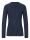 ENDURANCE Crina Seamless Melange Tee Damen Langarmshirt dark sapphire Gr. L/XL