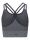 ATHLECIA Gisaki Seamless Bra Damen Sport BH Blue Nights | S/M