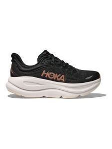 HOKA BONDI 9 Damen Laufschuhe BLACK / ROSE GOLD