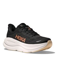 HOKA BONDI 9 Damen Laufschuhe BLACK / ROSE GOLD | EU 39 1/3