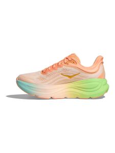 HOKA BONDI 9 Damen Laufschuhe FROST / PALE TANGERINE | EU 38