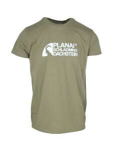 SCHLADMING Planai Dachstein South Logo Herren T-Shirt kaki