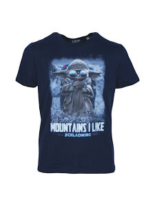 SCHLADMING Baby Mountains I Like Kinder T-Shirt french navy