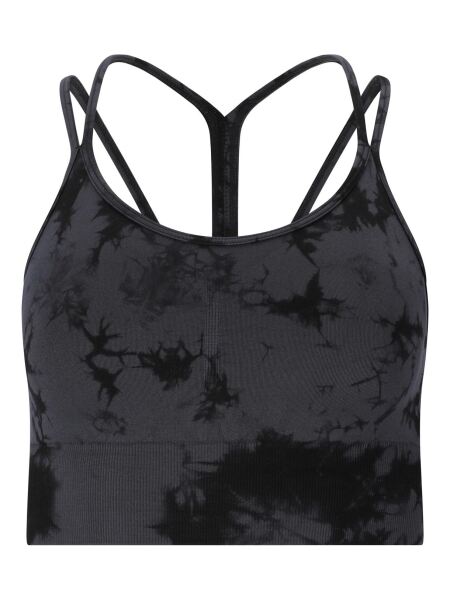 ATHLECIA Theresa Tie Dye Seamless Damen Bra Nine Iron | L/XL