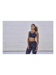 ATHLECIA Theresa Tie Dye Seamless Damen Bra Nine Iron | L/XL