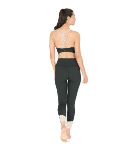 ATHLECIA Aspasia Color Block Bra Damen Sport BH Magical Forest Gr. M