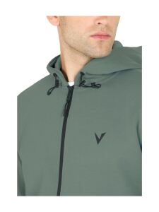 VIRTUS Taro Technical Full-Zip Herren Kapuzensweater Stormy Sea L