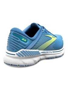 BROOKS Adrenaline GTS 22 Damen Laufschuhe Medium Silver Lake Blue/Green/Wh | EU 38