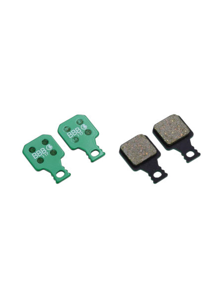 BBB BBS-372E Discstop HP Bremsbelag 4STK FÜR grün/schwarz Gr. O/S