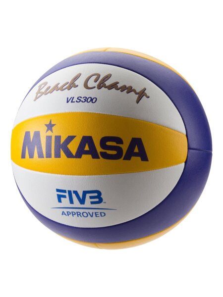 MIKASA Beach Champ VLS3 Volleyball weiß/blau | *