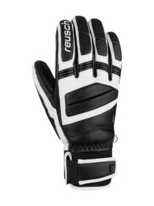 REUSCH Master Pro Sheepskin Alpine Herren Skihandschuhe black / white | 8