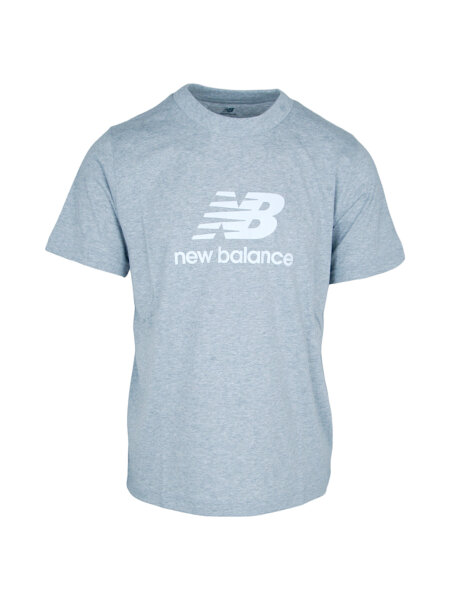 NEW BALANCE Stacked Logo T-Shirt Herren athletic grey | S