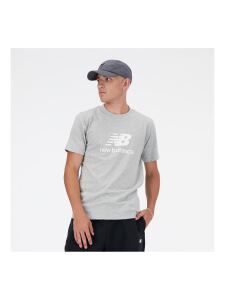 NEW BALANCE Stacked Logo T-Shirt Herren athletic grey | S