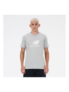 NEW BALANCE Stacked Logo T-Shirt Herren athletic grey | S