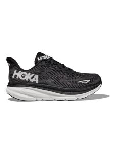 HOKA CLIFTON 9 Herren Laufschuhe Black / White