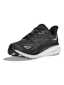 HOKA CLIFTON 9 Herren Laufschuhe BLACK / WHITE | EU 42