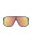 RED BULL SPECT Dash Sonnenbrille green/green/gold mirror | O/S