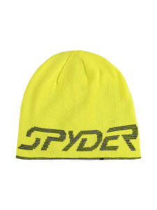 SPYDER Reversible Bug Mütze Knaben acid yellow | M/L