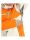 SPYDER Titan Herren Skijacke mit abnehmbarer Kapuze orange shock Gr. XL