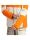 SPYDER Titan Herren Skijacke mit abnehmbarer Kapuze orange shock Gr. XL