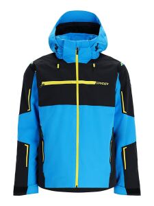 SPYDER Titan Herren Skijacke mit abnehmbarer Kapuze aether blue Gr. M