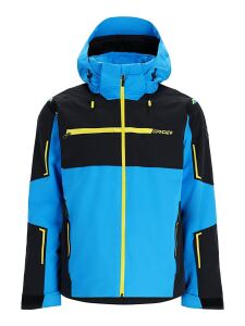 SPYDER Titan Herren Skijacke mit abnehmbarer Kapuze aether blue | L