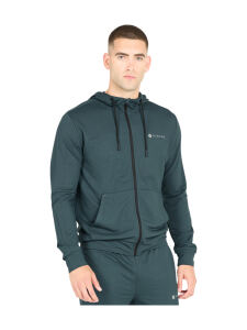 VIRTUS Brent Hoody Herren Kapuzen Sweatjacke Dusty Forest | L