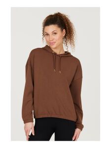 ENDURANCE Timmia W Sweat Hoody Fondue Fudge | 42