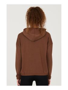 ENDURANCE Timmia W Sweat Hoody Fondue Fudge | 42