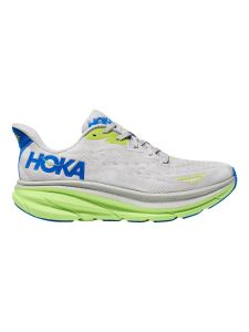 HOKA CLIFTON 9 Herren Laufschuhe Stardust / Electric Cobalt EU 44