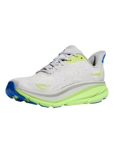 HOKA CLIFTON 9 Herren Laufschuhe Stardust / Electric Cobalt EU 44
