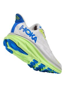 HOKA CLIFTON 9 Herren Laufschuhe Stardust / Electric Cobalt EU 44
