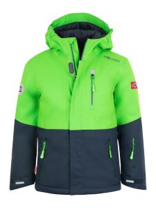 TROLLKIDS Kids Hallingdal Jacket bright green/navy