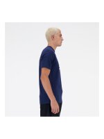 NEW BALANCE Stacked Logo T-Shirt Herren nb navy