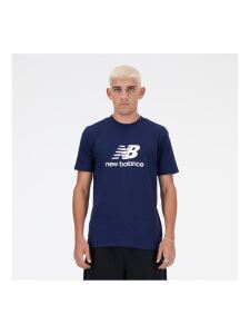 NEW BALANCE Stacked Logo T-Shirt Herren nb navy | S