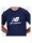 NEW BALANCE Stacked Logo T-Shirt Herren nb navy | S