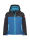 TROLLKIDS Kids Telemark Jacket alpine blue/black/pool blue | 116