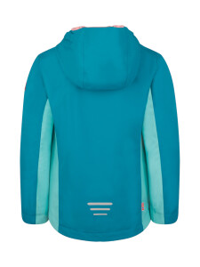 TROLLKIDS Telemark Kinder Regenjacke harbor blue/peony rose 116