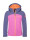 TROLLKIDS Kristiansand Mädchen Softshell Jacke XT mit Kapuze violet blue/mallow pink/papaya Gr. 140