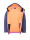 TROLLKIDS Kristiansand Mädchen Softshell Jacke XT mit Kapuze violet blue/mallow pink/papaya Gr. 140
