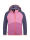 TROLLKIDS Sogndal Mädchen Fleece Jacke violet blue/mallow pink/papaya Gr. 116