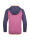 TROLLKIDS Sogndal Mädchen Fleece Jacke violet blue/mallow pink/papaya Gr. 116