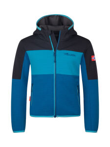 TROLLKIDS Kids Sogndal Jacket XT alpine blue/pool blue/black Gr. 116