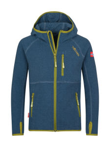 TROLLKIDS Sandefjord Kinder Fleece Jacke mit Kapuze...