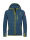 TROLLKIDS Sandefjord Kinder Fleece Jacke mit Kapuze madeira blue Gr. 116